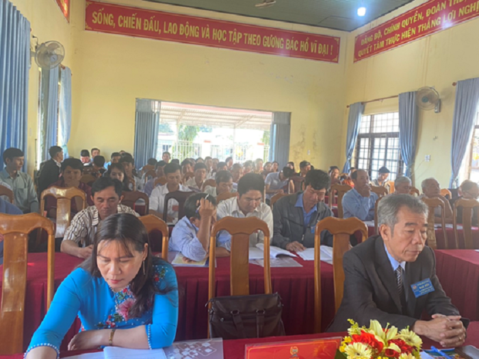 Đại hội đại biểu Hội nông dân xã Cư Mốt lần thứ X, nhiệm kỳ 2023 -2028